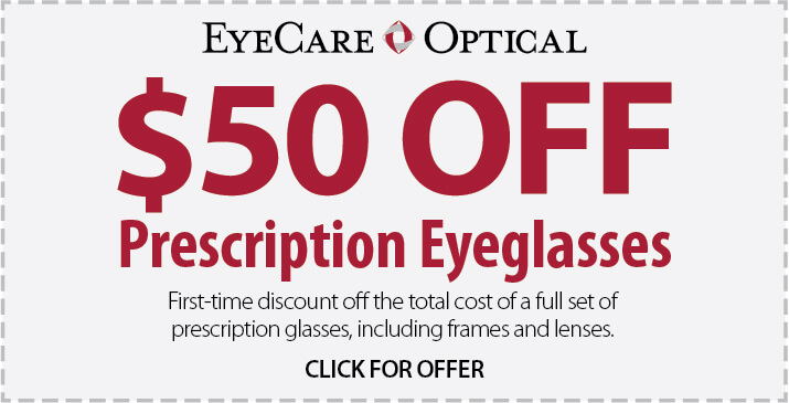 $50 off prescription eyeglasses